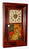 L. and F. Andrews, Bristol Conn. 8-day spring-driven hour strike OG shelf clock, cast-iron backplate movement, C.1840 (Kirk's patent)