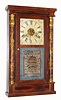Seth Thomas, Plymouth Hollow, Conn., C. 1855, "Column" model, 30-hour time/strike column shelf clock.