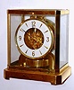 Swiss, LeCoultre, ATMOS, 15J, self winding perpetual running timepiece in a brass and glass case. Serial No. 239994, C. 1966
