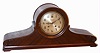 Chelsea Clock Co., Boston, c. 1918, "Tambour No. 31", Ship's Bell, mahogany tambour mantel clock, 8-day. Serial No. 124643.
