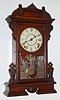 Seth Thomas Clock Co., C.1886, "Ogden", 8-day time/strike city series mantel clock.