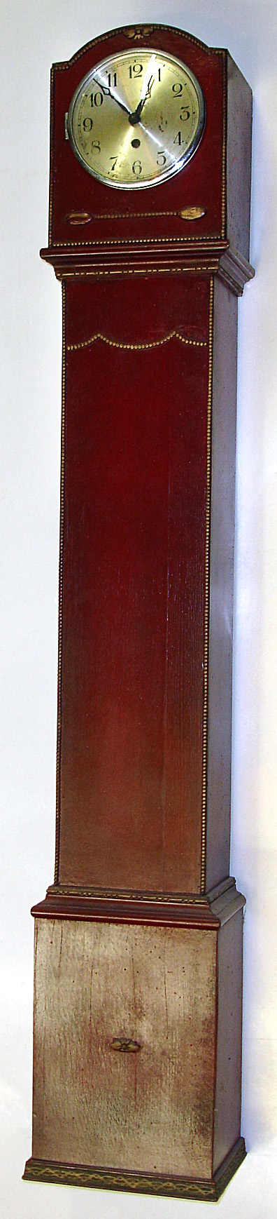 British 8 day grandmother clock, c1910. — Antique Clocks Price Guide