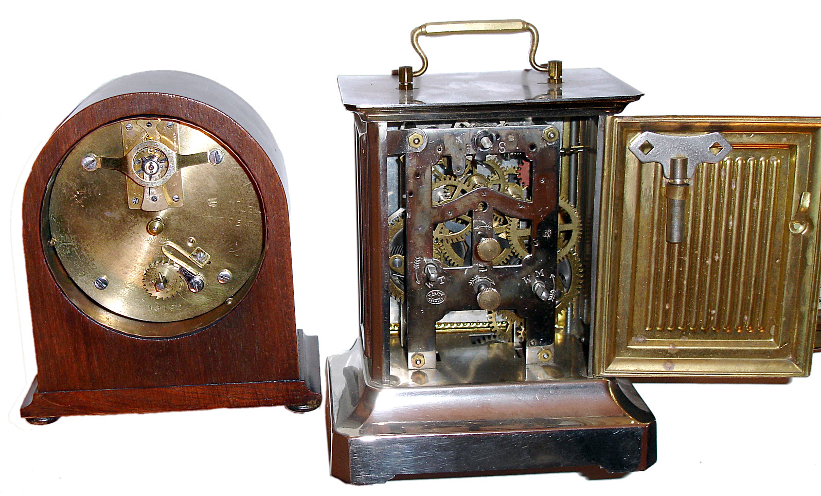Three small desk clocks, first half 20th century. — Antique Clocks Price Guide