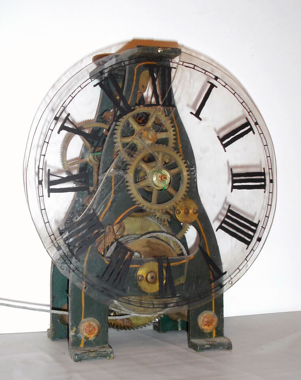 E. Howard and Co., Boston, Mass., "Street or Small Tower" timepiece movement, less pendulum and weight. No distribution, c1890 — Antique Clocks Price Guide