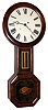 Williams and Hatch, North Attleboro, MA "Baltimore Banjo" wall clock 8 day time only weight driven movement in rosewood grain painted case with round top and octagonal bottom and painted zinc dial, c1860