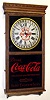 Oak Coca Cola store regulator, modern reproduction.