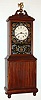 Unknown, contemporary made Mass. shelf copy with an 8 day time/strike "Jauch" German movement