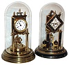 Two German 400 day clocks.