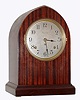 Seth Thomas Clock Co., Thomaston, Conn., "Sonora Chime" 5 bell 8 day mahogany mantel clock, c1911