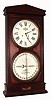 Ithaca Calendar Clock Co., Ithaca, NY, "No. 3 Regulator", double dial calendar timepiec with 8 day weight driven movement, c1880