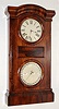 Seth Thomas Clock Co., "Parlor Calendar No. 1", 8-day time/strike weight calendar clock. c.1884.