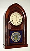 J. C. Brown, Forestville Mfg. Co., 30-hour time/strike miniature beehive clock. c. 1850