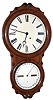 Seth Thomas Clock Co., Thomaston, Conn., "Office Calendar No. 4" rosewood 8 day time only spring driven wall clock, c1870