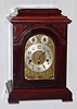 Junghans, Germany, Westminster chime 8 day spring driven mahogany bracket clock, c1920