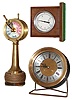 Three modern marine related items including two ship's bells clocks and a remote sensing thermometer