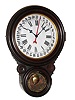 E. Ingraham, Bristol, Conn. 8 day time and calendar rosewood grained wall clock, c1880