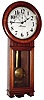 Seth Thomas Clock Co., Thomaston, Conn., "Regulator No. 2" mahogany 8 day weight driven time only wall clock, c1910
