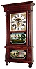Birge, Mallory and Co., 8 day time and strike column and cornice or double decker shelf clock, c1846