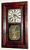 Spencer and Seymour, New York, 30 hour time and strike OG shelf clock, c1850.