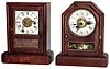 Clocks- 2 (Two) Seth Thomas 30 hour time and alarm rosewood cottage clocks, c1870