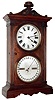 Seth Thomas Clock Co., Thomaston, Conn., "Parlor Calendar No. 6", 8 day, time and strike, shelf clock, c1886.
