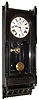 Seth Thomas Clock Co., Thomaston, Conn., "Queen Anne", 8 day, time and strike, wall clock, c1902.