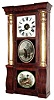 Seth Thomas Clock Co., Thomaston, Conn., 8 day, time and strike, column and cornice shelf clock, c1870.