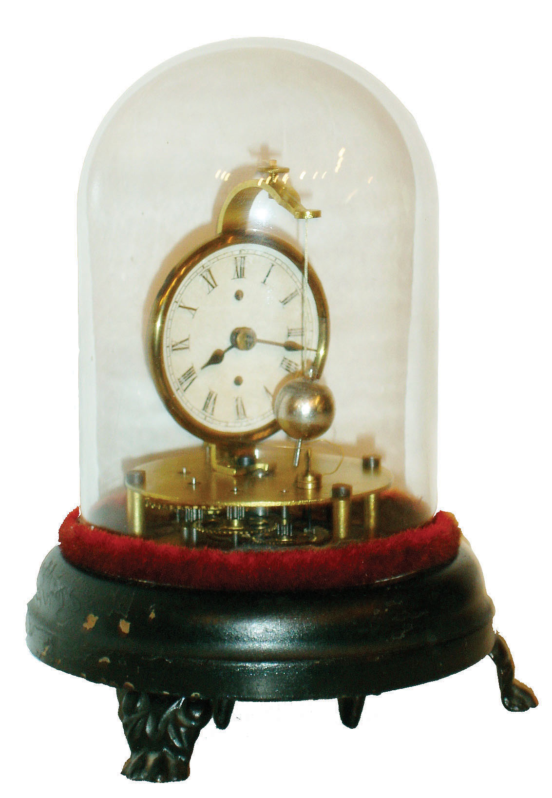E. N. Welch Mfg. Co., Forestville Conn.,  "Briggs Rotary", 30-hour novelty timepiece. Circa 1878. — Antique Clocks Price Guide