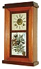 William S. Johnson, New York, 30 hour, time and strike spring fusee shelf clock, c1848