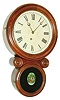 E. Ingraham & Co., Bristol, Conn., 8 day, ionic style wall clock or timepiece, c1911
