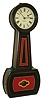 E. Howard & Co., Boston, Mass., "Regulator No. 5", 8 day, weight brass movement wall clock or timepiece, c1900