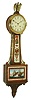Chelsea Clock Co., Boston, Mass., 8 day, time and house strike 3/4 size patent or banjo timepiece. Serial no. 784373, c1972