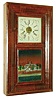 E.N. Welch, Forestville, Conn., 8 day, time and strike double door OG shelf clock, c1860