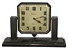 Concord Watch Co, Swiss brass 8 day 15 jewel 3 adjustment bronze desk clock for Tiffany & Co., 1928