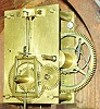 Horace Tifft, North Attleboro, Mass., 8 day weight patent or banjo timepiece, c1850