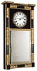Unknown, 8 day, weight brass movement New Hampshire mirror clock or timepiece, c1830  We were not able to identify the maker of this unusual movement.