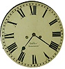 Walker, Birmingham, English round white painted metal dial and iron false plate with 8 day time and strike weight driven long case clock movement, c1820