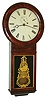 Seth Thomas Clock Co., Plymouth Hollow, Conn., "Regulator No. 1", 8 day, weight brass movement regulator wall clock or timepiece, c1860