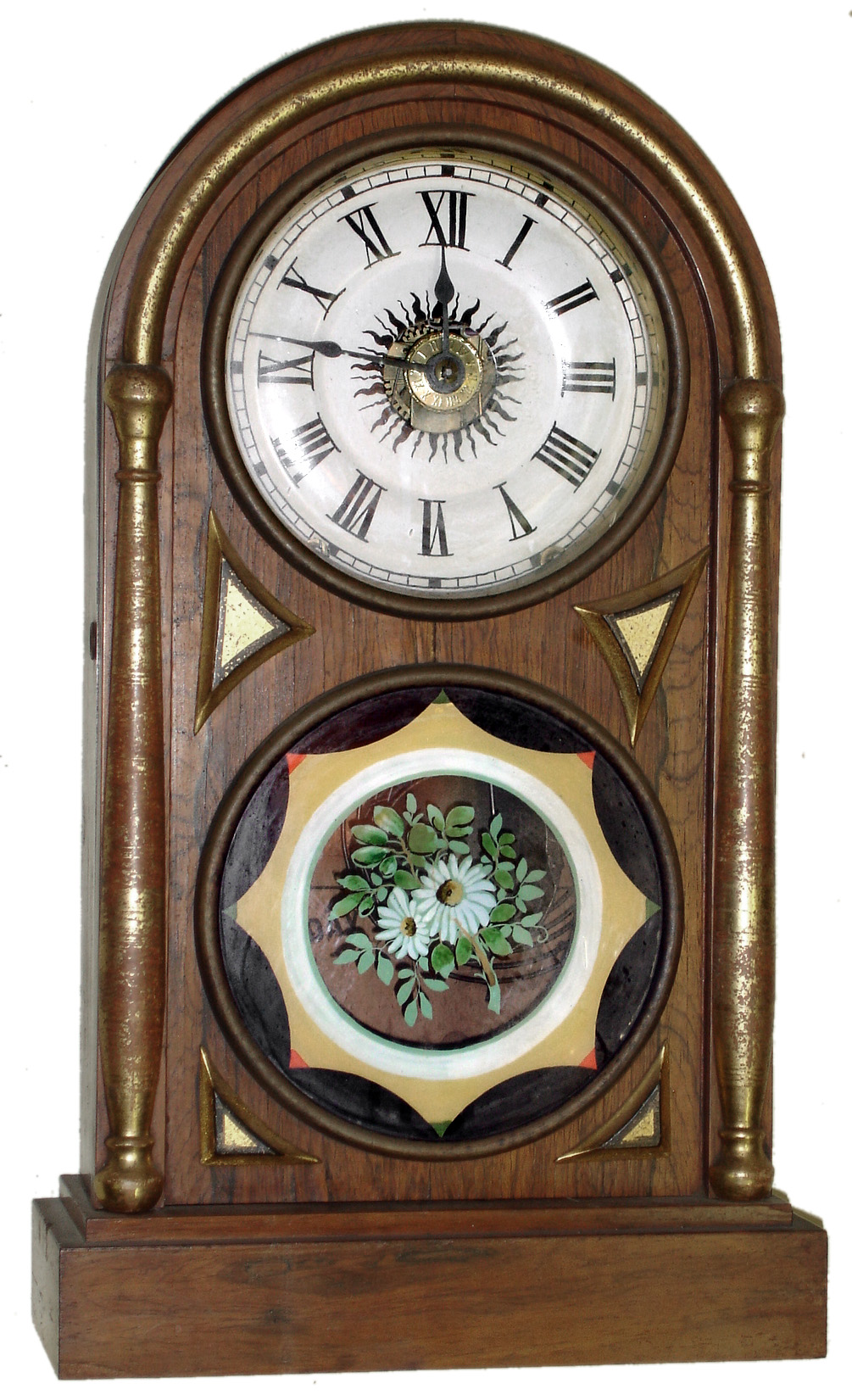Seth Thomas Clock Co., Thomaston, Conn., "Chicago" 8 day, time and strike rosewood City shelf clock, c1890 — Antique Clocks Price Guide