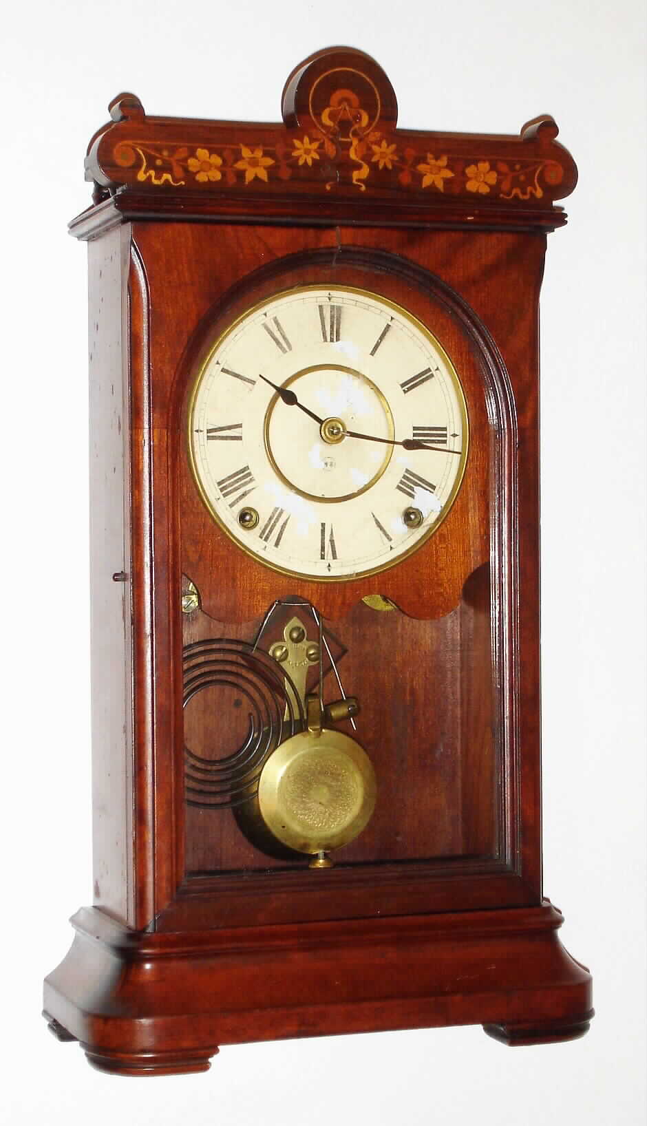Seth Thomas Clock Co., Thomaston, Conn., "Oregon", 8 day, time and strike, City series mantel clock, c1883 — Antique Clocks Price Guide