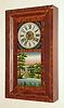 Atkins and Porter, Bristol, Conn.. 30 hour, time and strike, OG shelf clock, c1840.