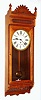 Waterbury Clock Co., Waterbury, Conn., "Cheshire", 8 day spring driven wall time piece, c1893.
