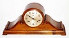 Waterbury Clock Co., Waterbury, Conn., "Chime Clock No. 905" mahogany 8 day Westminster chime mantel clock, c1920