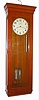 International Time Recording Co of New York, Endicott (became IBM), Self Winding two weight master clock with 2-jar mercurial pendulum, c1925