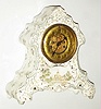Waterbury Clock Co., Waterbury, Conn., "Parlor No. 18" 8 day, time and strike porcelain mantel clock, c1900
