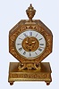 E. F. Caldwell, New York, gilt bronze mantle time piece, with quality Chelsea movement, serial #138442, c1920
