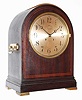 Chelsea Clock Co., Boston, Mass., "Doric", 8 day, time and strike, mahogany case mantel clock retailed by Tiffany and Co., Serial No. 35255, c1908.