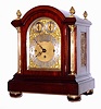 English, 8 day, time and strike, Westminster chime 3-train chain drive fusee movement bracket clock retailed by Bigelow, Kennard and Co., Boston, c1900