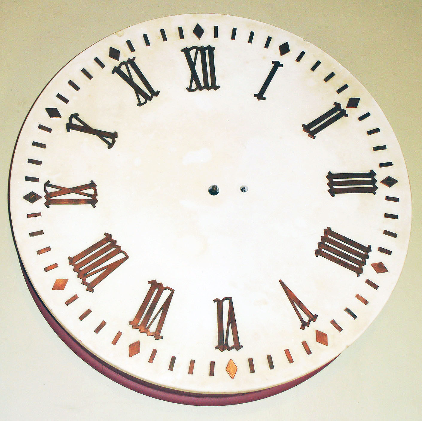 E. Howard and Co., Boston, Mass., "No. 21" 24" marble dial 8 day weigh driven timepiece, c1923 — Antique Clocks Price Guide