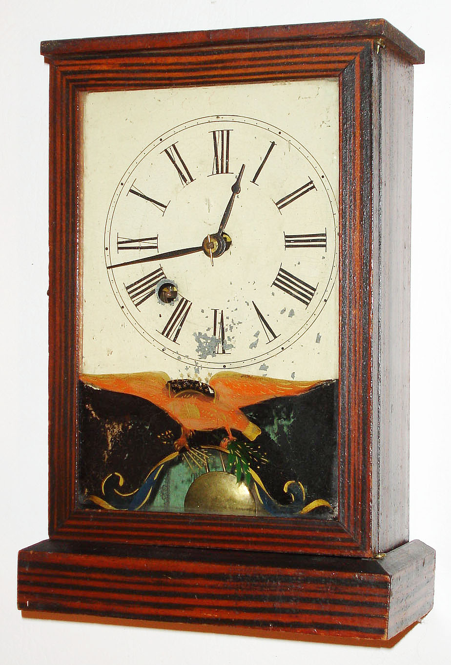 Henry Sperry and Co., 30 hour, cottage timepiece, c1855 — Antique Clocks Price Guide